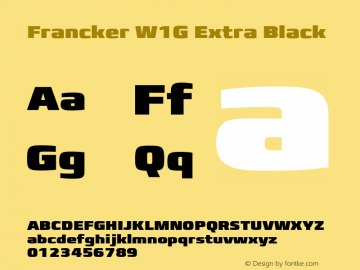 FranckerW1G-ExtraBlack Version 1.00图片样张