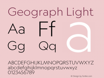 Geograph Light Version 1.008;hotconv 1.0.116;makeotfexe 2.5.65601图片样张