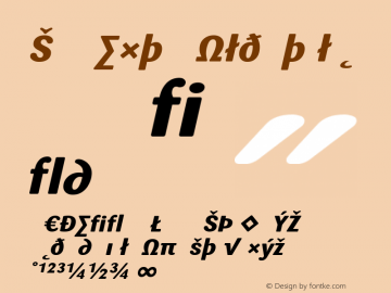 Sari ExtraBold Italic 001.000图片样张