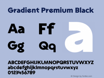 Gradient Premium Black Version 1.000;FEAKit 1.0图片样张