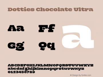 Dotties Chocolate Ultra Version 1.000;Dotties Chocolate图片样张