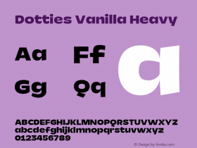 Dotties Vanilla Heavy Version 1.000;Dotties Chocolate图片样张