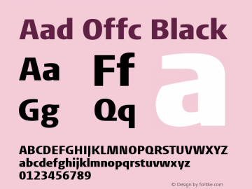 Aad Offc Black Version 7.504; 2014; Build 1021图片样张