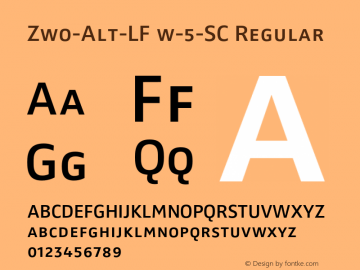 Zwo-Alt-LF w-5-SC Regular 4.313图片样张
