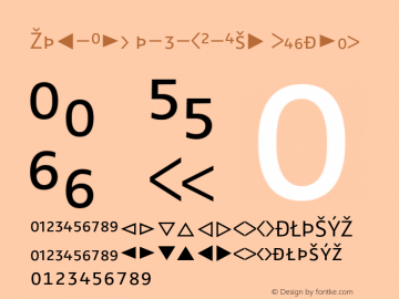 Zwo-Alt w-3-SC-Exp Regular 4.313 Font Sample