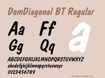 DomDiagonal BT Version 1.01 emb4-OT图片样张