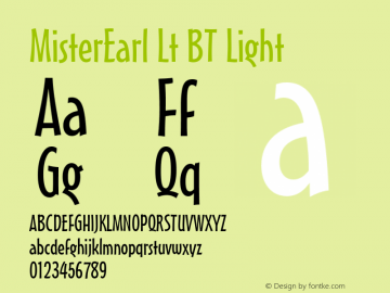 MisterEarl Lt BT Light Version 1.01 emb4-OT图片样张