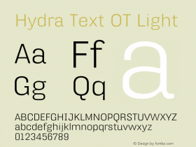 HydraTextOT-Light Version 7.504; 2010; Build 1021图片样张
