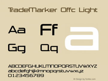 TradeMarker Offc Light Version 7.504; 2010; Build 1020图片样张