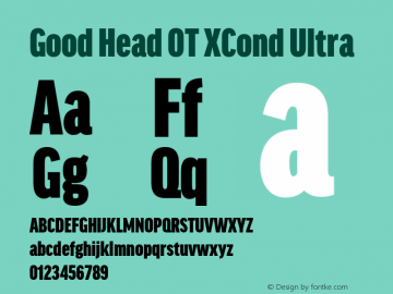 Good Head OT XCond Ultra Version 7.60图片样张
