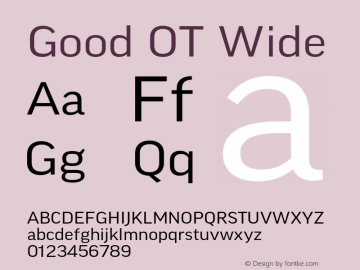 Good OT Wide Version 7.60图片样张