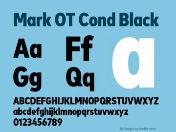 Mark OT Cond Black Version 7.60图片样张