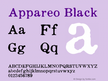 Appareo Black Version 1.000 | FøM Fix图片样张