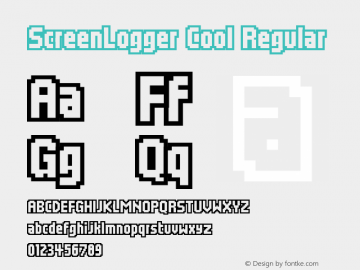 ScreenLogger Cool Regular 001.000图片样张