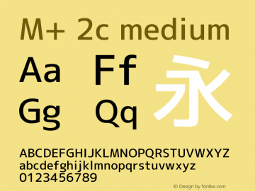 M+ 2c medium 图片样张