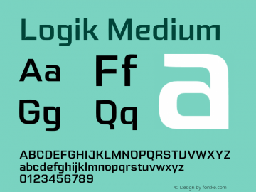 Logik Medium Version 1.100;FEAKit 1.0图片样张