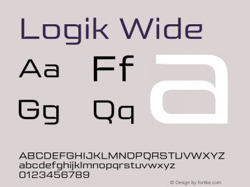 Logik Wide Version 1.100;FEAKit 1.0图片样张