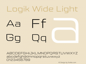 Logik Wide Light Version 1.100;FEAKit 1.0图片样张