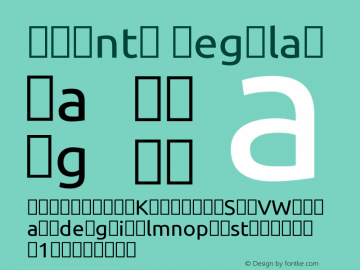 Ubuntu-Regular Version 1.0图片样张