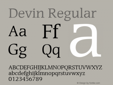 Devin Version 1.00图片样张