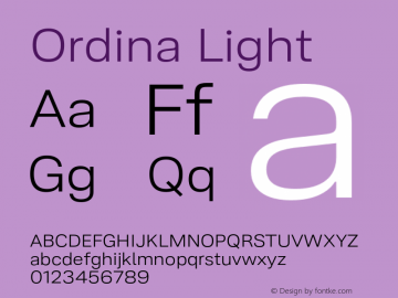 Ordina Light Version 1.005;FEAKit 1.0图片样张