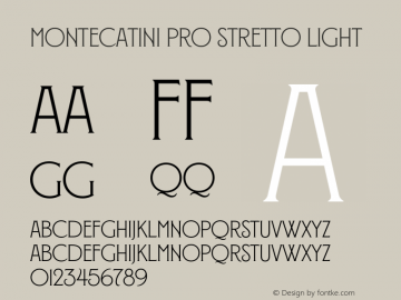 Montecatini Pro Stretto Light Version 1.025图片样张