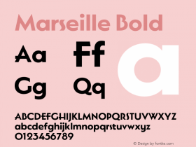 Marseille Bold Marseille 2.011图片样张