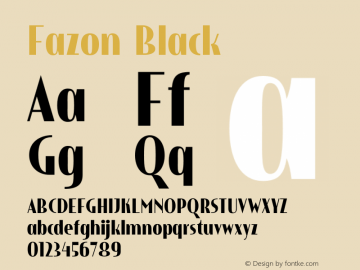 Fazon-Black Version 1.000图片样张