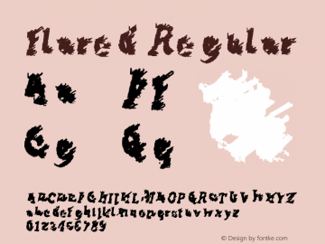 flared Version 1.000;PS 001.000;hotconv 1.0.88;makeotf.lib2.5.64775图片样张