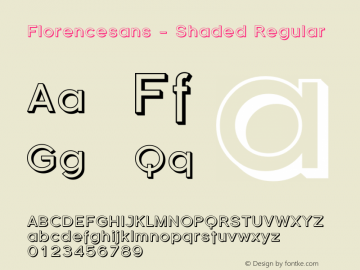 Florencesans-Shaded Version 001.000图片样张