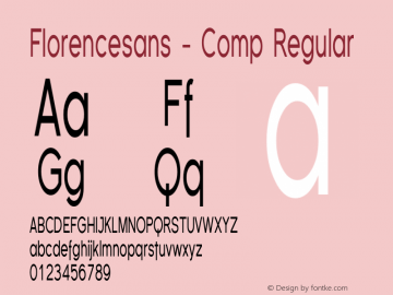 Florencesans-Comp Version 001.000图片样张