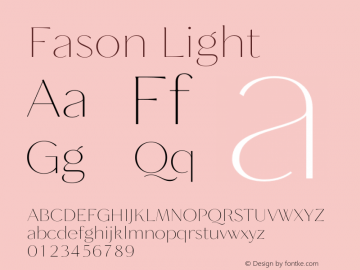 Fason Light Version 1.000图片样张