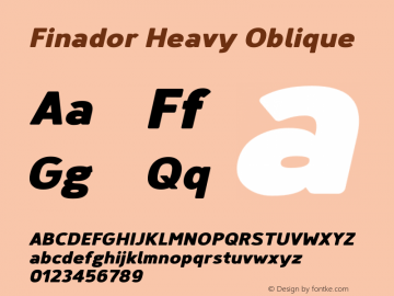 Finador Heavy Oblique Version 1.000 | wf-rip DC20190425图片样张
