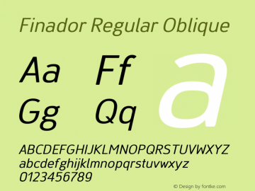 Finador Oblique Version 1.000 | wf-rip DC20190425图片样张