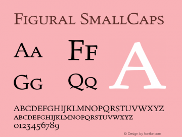 Figural-SmallCaps Version 1.0图片样张