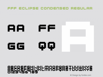 FFFEclipseCondensed Version 001.001图片样张