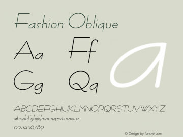 Fashion-Oblique 1.000图片样张