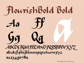 FlourishBold 001.001图片样张