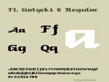 FL Gotycki 6 1.000图片样张