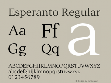 Esperanto Version 1.00图片样张