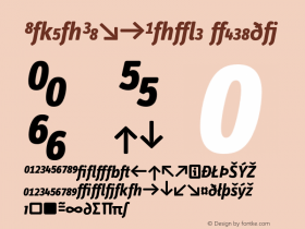 InfoDispBold Medium 001.000图片样张