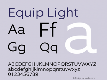 Equip Light Version 1.000图片样张