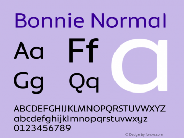 Bonnie Normal Version 1.301图片样张