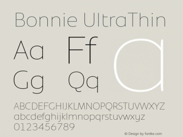 Bonnie UltraThin Version 1.301图片样张