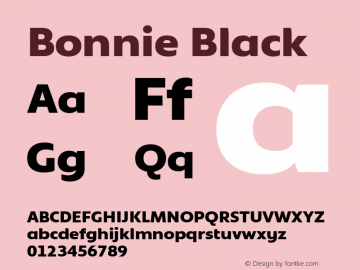 Bonnie Black Version 1.400图片样张