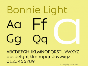 Bonnie Light Version 1.400图片样张