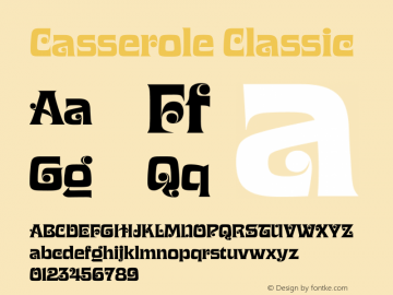 Casserole Classic Version 1.000图片样张