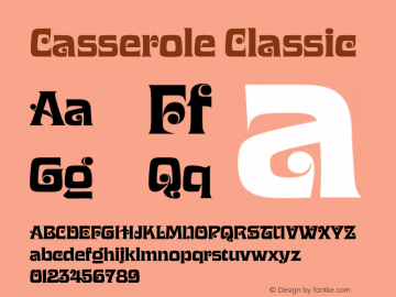 Casserole Classic Version 1.000图片样张