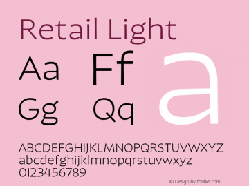 Retail Light Version 1.000;PS 0.0;hotconv 16.6.54;makeotf.lib2.5.65590图片样张