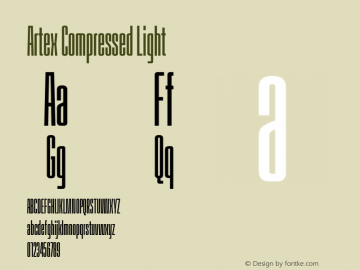 Artex Compressed Light Version 1.005图片样张